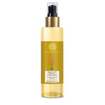 Forest Essentials Delicate Facial Cleanser Kashmiri Saffron & Neem