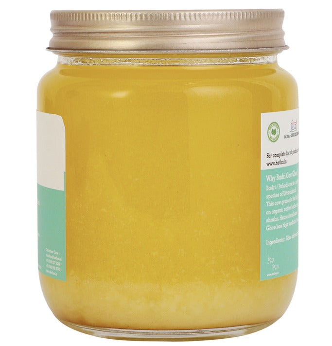Hetha Himalayan Badri Cow A2 cultured Bilona Ghee / A2 Ghee | Organic and Pure Cow Ghee | Made From Grass Fed A2 Cow's Milk