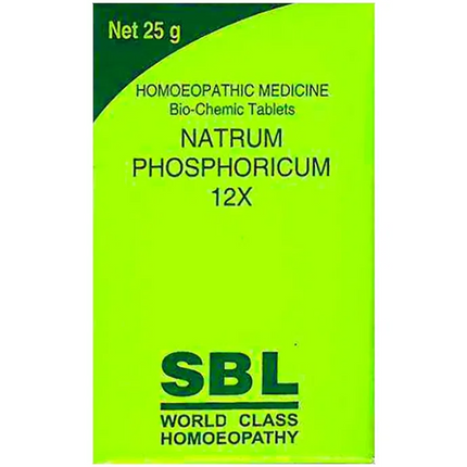 SBL Homeopathy Natrum Phosphoricum Biochemic Tablets