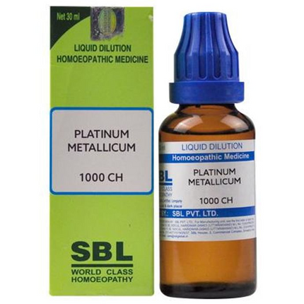 SBL Homeopathy Platinum Metallicum Dilution