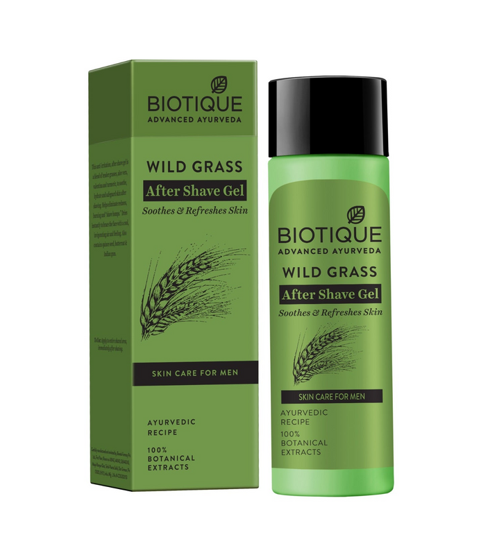 Biotique Bio Wild Grass A Soothing After Shave Gel For Men