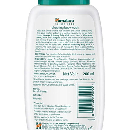 Himalaya Herbals - Refreshing Baby Wash