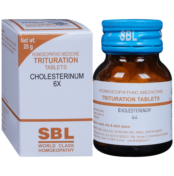 SBL Homeopathy Cholesterinum Trituration Tablet