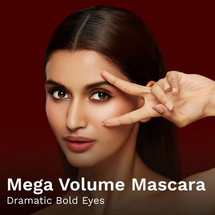 Pilgrim Mega Volume Waterproof Mascara - Black Passion