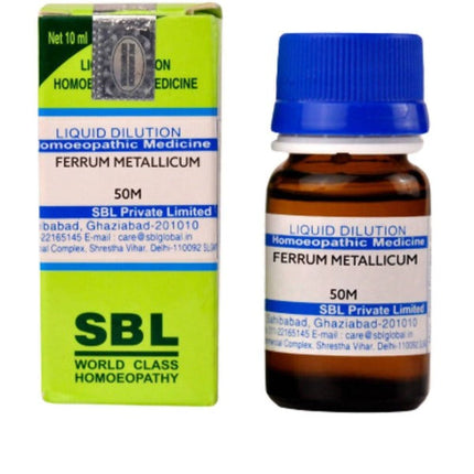 SBL Homeopathy Ferrum Metallicum Dilution