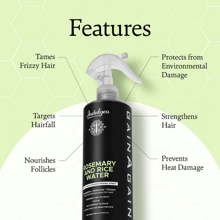 Indulgeo Essentials Rosemary And Rice Water Hair Growth Spray