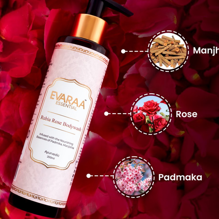 Evaraa Essential Rubia Rose Bodywash