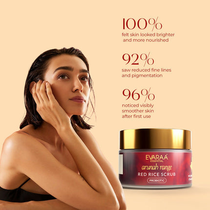 Evaraa Essential Red Rice Scrub