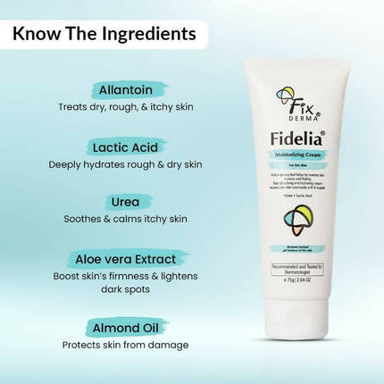 Fixderma Fidelia Moisturizing Cream For Dry Skin
