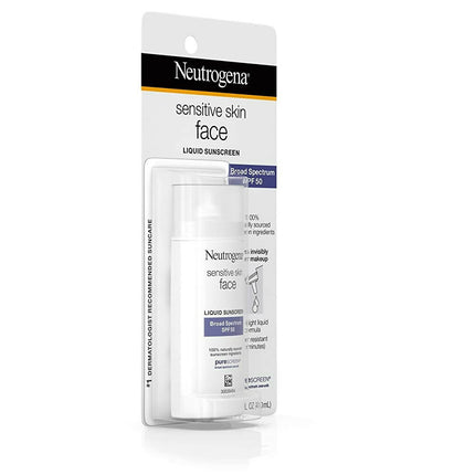 Neutrogena Pure & Free Liquid SPF 50 Sensitive Skin