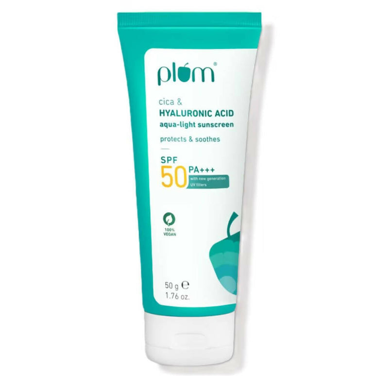 Plum Cica & Hyaluronic Acid SPF 50 PA+++ Sunscreen