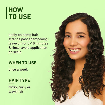 Plum Avocado Hair Mask For Dry and Frizzy Hair