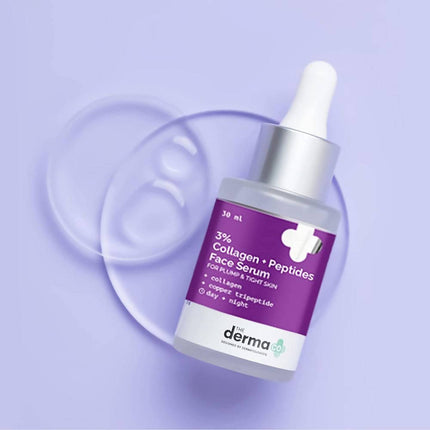 The Derma Co 3% Collagen + Peptides Face Serum