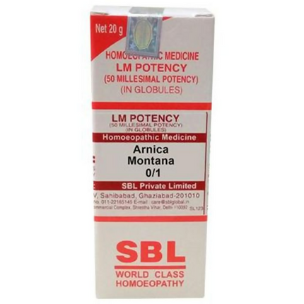 SBL Homeopathy Arnica Montana LM Potency