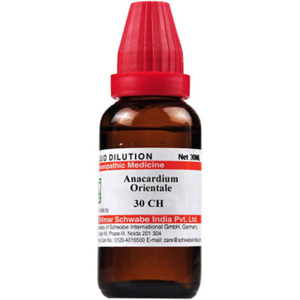 Dr. Willmar Schwabe India Anacardium Orientale Dilution