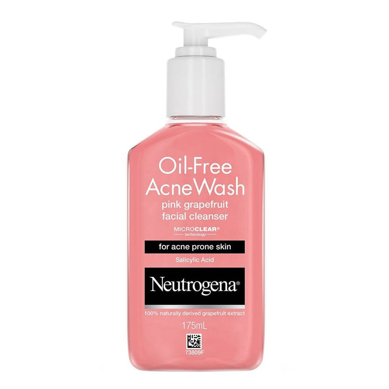 Neutrogena Oil-Free Acne Wash Pink Grapefruit Facial Cleanser