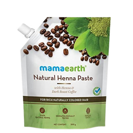 Mamaearth Natural Henna Paste For Rich Naturally Colored Hair