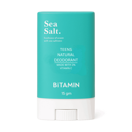 Bitamin Seasalt Teens Natural Deodorant Roll On Stick