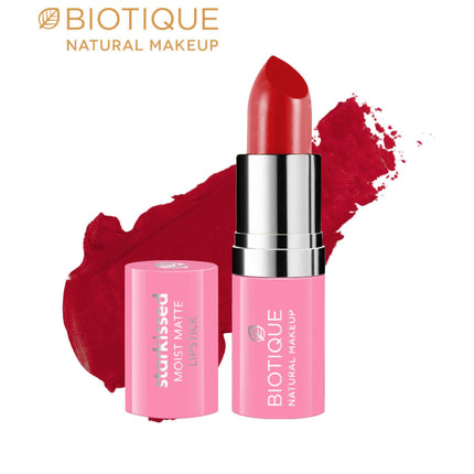 Biotique Starkissed Moist Matte Lipstick - Kiss Of Love