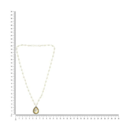 Beaded Kundan Necklace - Ruby Raang