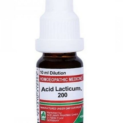 Adel Homeopathy Acid Lacticum Dilution
