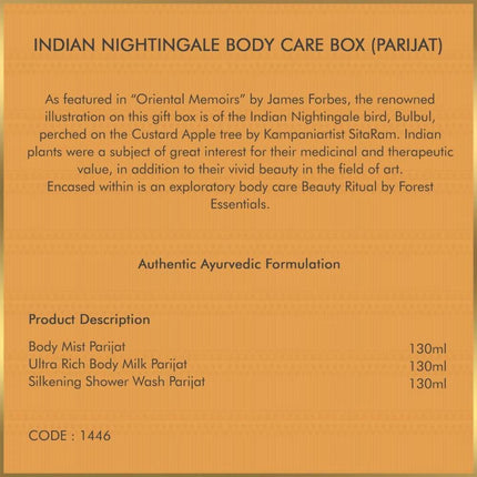 Forest Essentials Indian Nightingale Body Care (Parijat) Selection