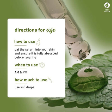 Plum Green Tea & 3% Zinc Complex Face Serum with Acnacidol BG - Fights Acne, Pimples & Controls Oil