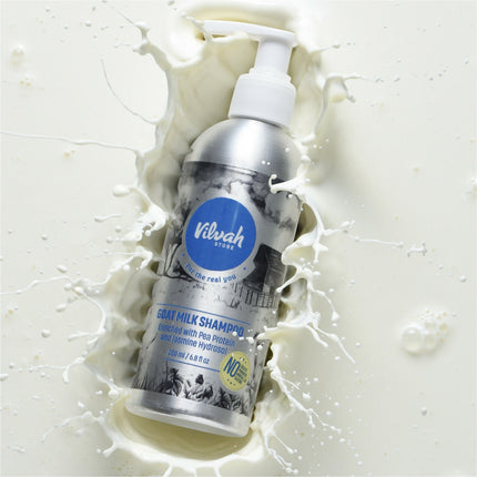 Vilvah Store Goat milk Shampoo (Intense Moisturization)