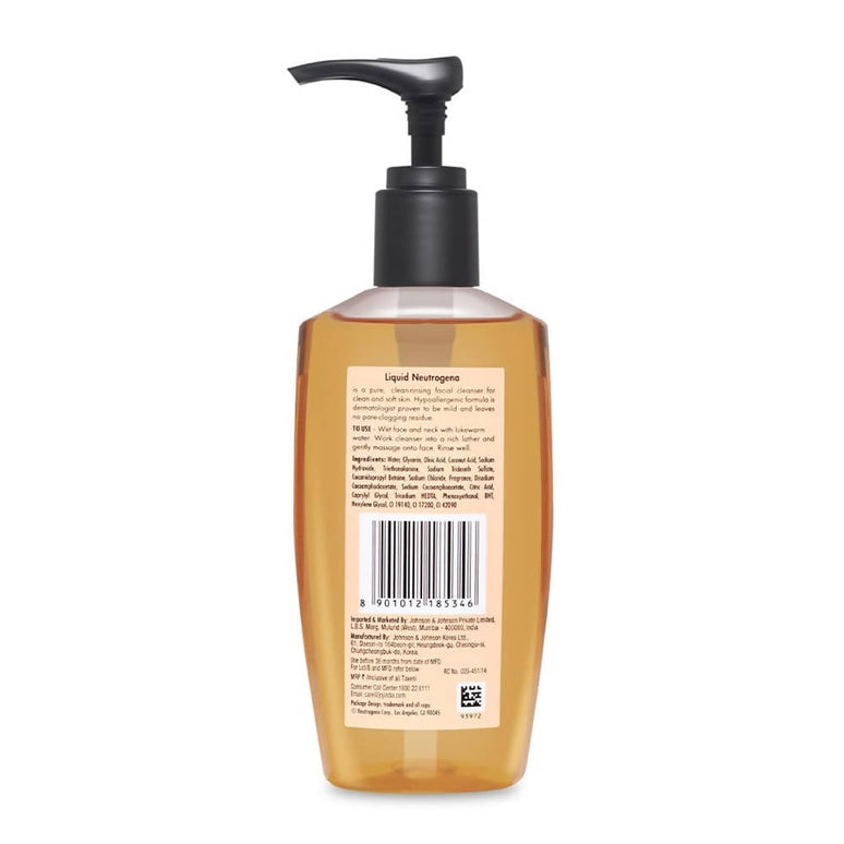 Neutrogena Liquid Pure Mild Facial Cleanser