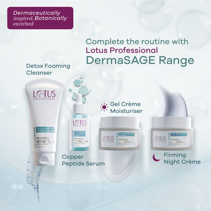Lotus Professional Dermasage Phyto Ceramide Detox Foaming Cleanser