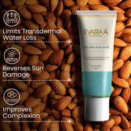 Evaraa Essential Dry Skin Face Wash