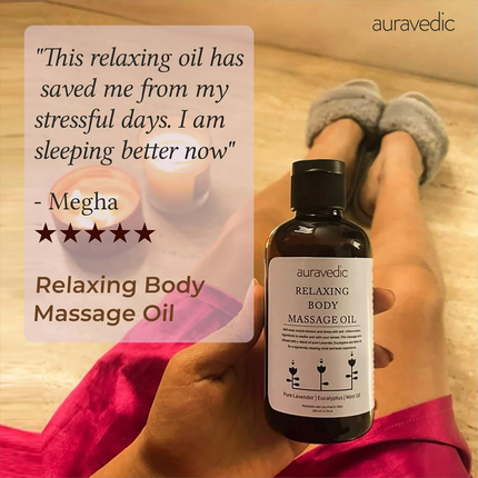 Auravedic Relaxing Body Massage Oil