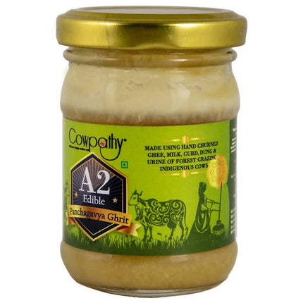 Cowpathy A2 Edible Panchagavya Ghritam | 100% Herbal and Natural | Cow's Natural Panchgavya | Good For Oral Health