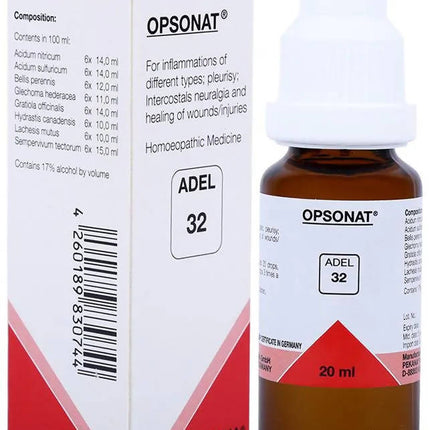 Adel Homeopathy 32 Opsonat Drops