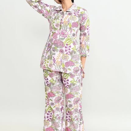 Joban Fashion Beautiful White Cotton Cod Set