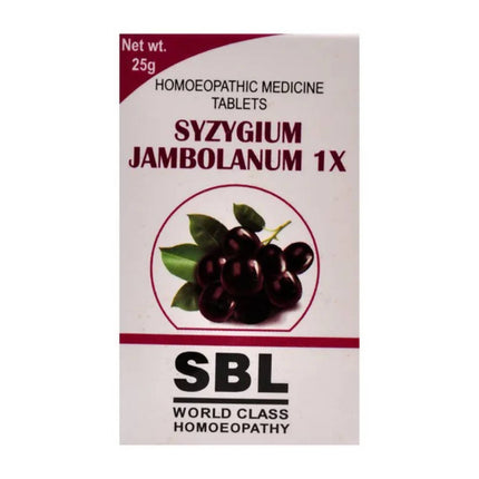 SBL Homeopathy Syzygium Jambolanum Trituration Tablets