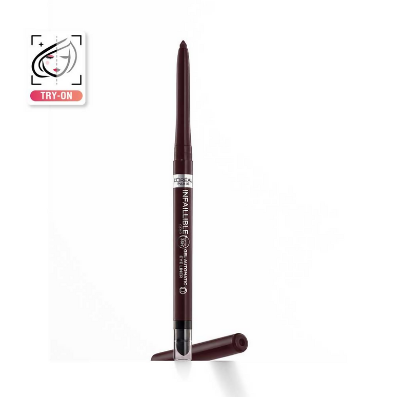 L'Oreal Paris Infaillible Grip Upto 36H Gel Automatic Eye Liner - 004 Brown Denim