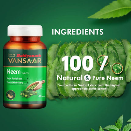 Baidyanath Vansaar Neem Tablets