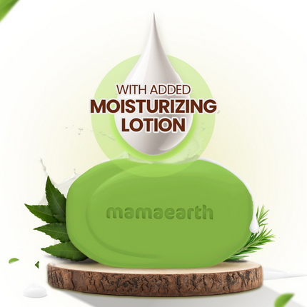Mamaearth Neem Moisturizing Lotion Soap (Buy 3 Get 1 Free)