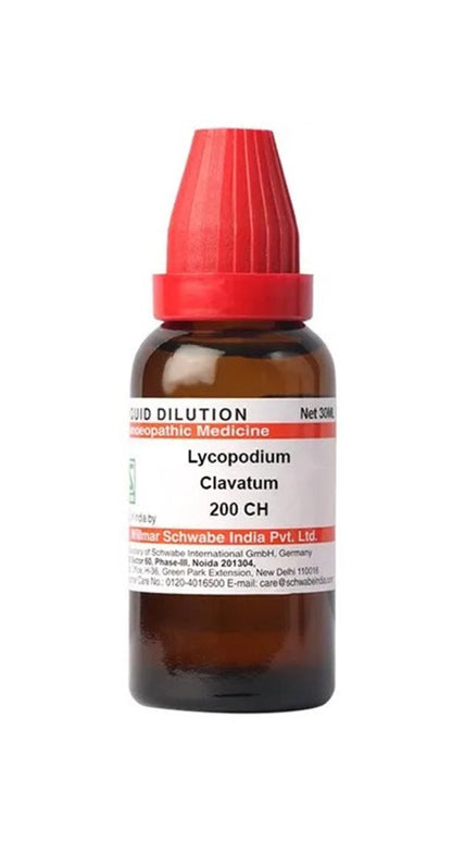 Dr. Willmar Schwabe India Lycopodium Clavatum Dilution