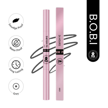 BOBI Eyebrow Pencil Grey Waterproof Smudgeproof Finish