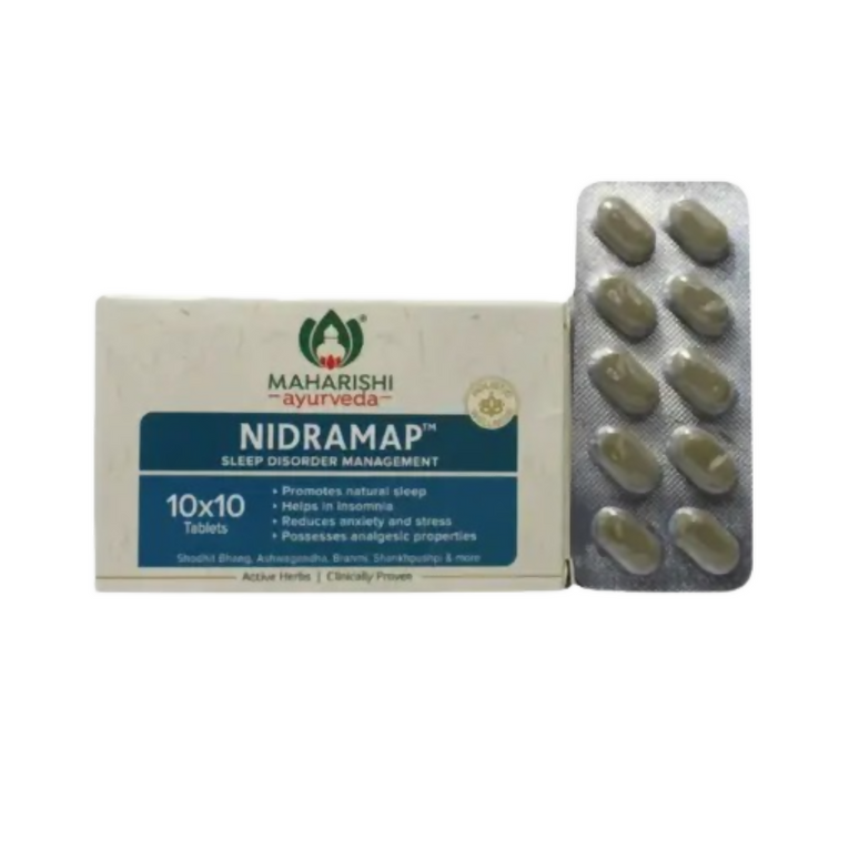 Maharshi Ayurveda Nidramap Tablets