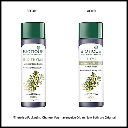 Biotique Bio Thyme Volume Conditioner For Fine & Thinning Hair
