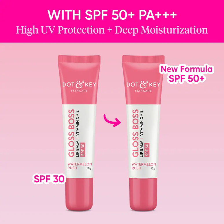 Dot & Key Gloss Boss Watermelon Rush Lip Balm