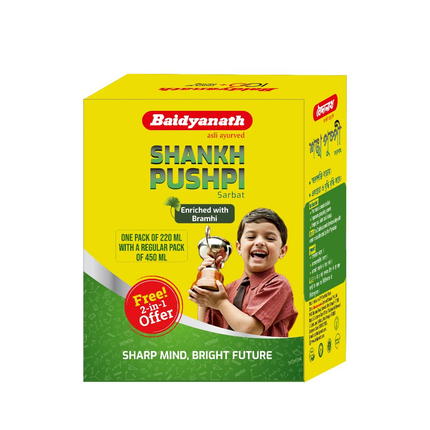 Baidyanath Shankhapushpi Sharbat - 450 ml
