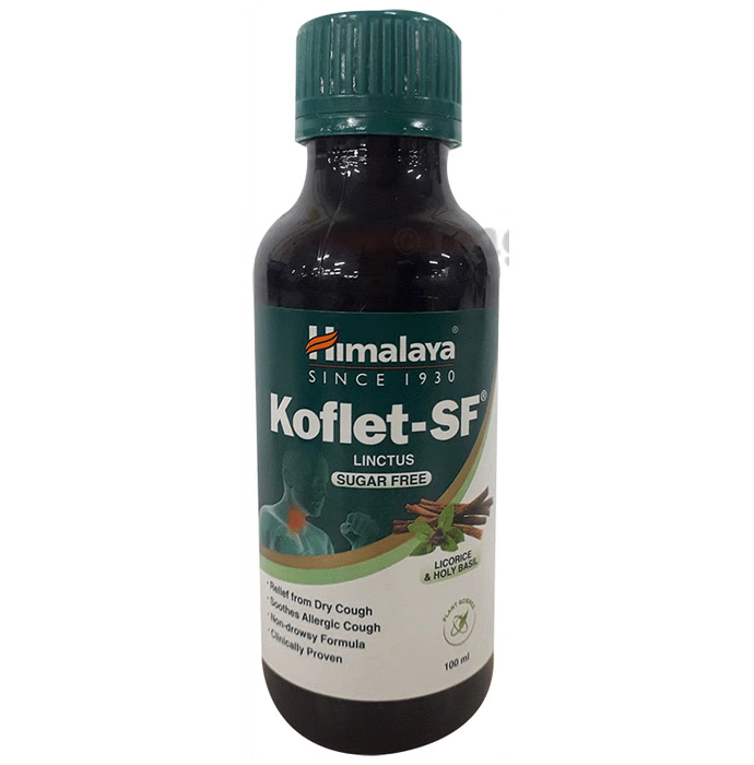 Himalaya Koflet-SF Linctus Sugar Free (100ML)