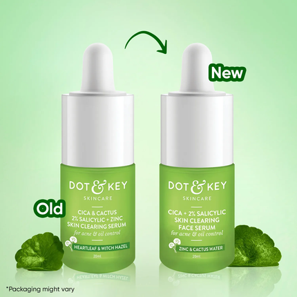 Dot & Key 2% Salicylic Cica Anti Acne Face Serum For Acne & Oil Control