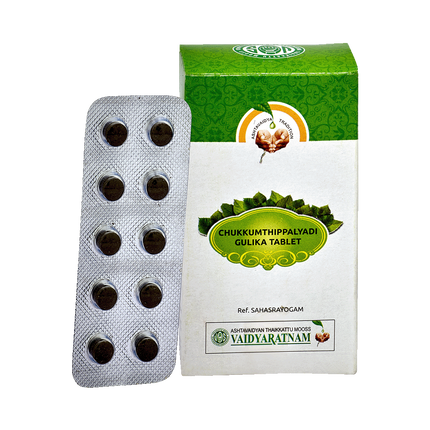 Vaidyaratnam Chukkumthippalyadi Gulika