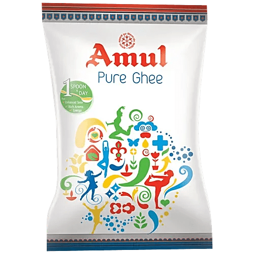 Amul Pure Ghee - Enriched Taste & Rich Aroma