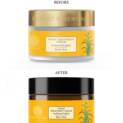 Forest Essentials Night Treatment Cream With Sandalwood & Saffron